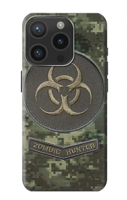 S3468 Biohazard Zombie Hunter Graphic Funda Carcasa Case para iPhone 15 Pro