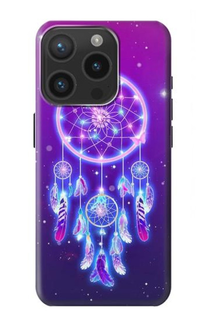 S3484 Cute Galaxy Dream Catcher Funda Carcasa Case para iPhone 15 Pro