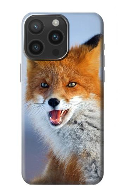 S0417 Fox Funda Carcasa Case para iPhone 15 Pro Max