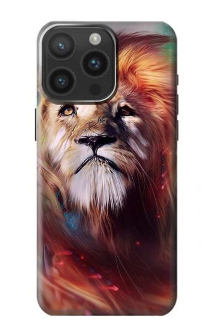 S0691 Leo Paint Funda Carcasa Case para iPhone 15 Pro Max