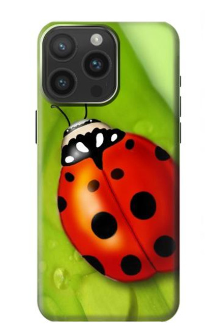 S0892 Ladybug Funda Carcasa Case para iPhone 15 Pro Max