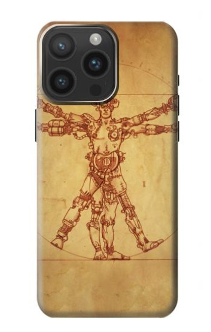 S1682 Steampunk Frankenstein Funda Carcasa Case para iPhone 15 Pro Max