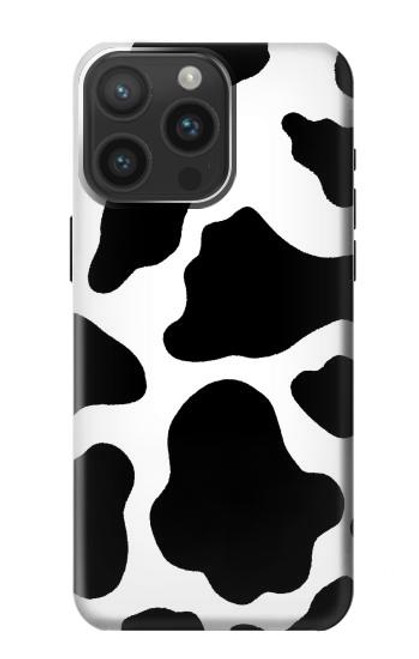 S2096 Seamless Cow Pattern Funda Carcasa Case para iPhone 15 Pro Max