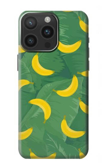 S3286 Banana Fruit Pattern Funda Carcasa Case para iPhone 15 Pro Max