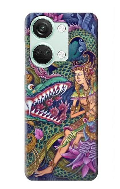 S1240 Bali Painting Funda Carcasa Case para OnePlus Nord 3