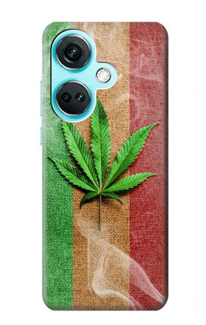 S2109 Smoke Reggae Rasta Flag Funda Carcasa Case para OnePlus Nord CE3