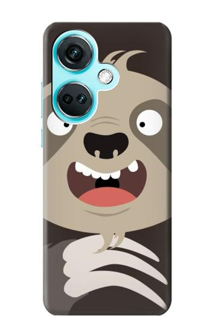 S3855 Sloth Face Cartoon Funda Carcasa Case para OnePlus Nord CE3