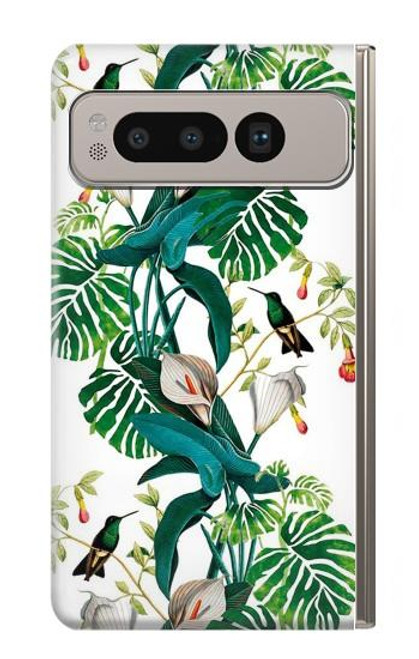 S3697 Leaf Life Birds Funda Carcasa Case para Google Pixel Fold