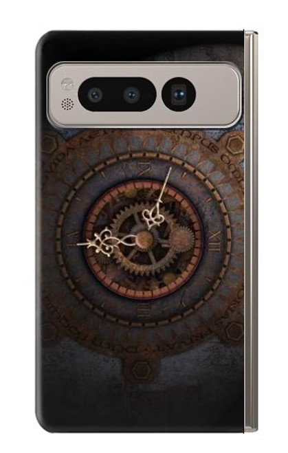 S3908 Vintage Clock Funda Carcasa Case para Google Pixel Fold