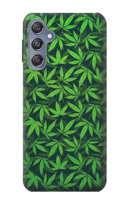 S2666 Marijuana Pattern Funda Carcasa Case para Samsung Galaxy M34 5G