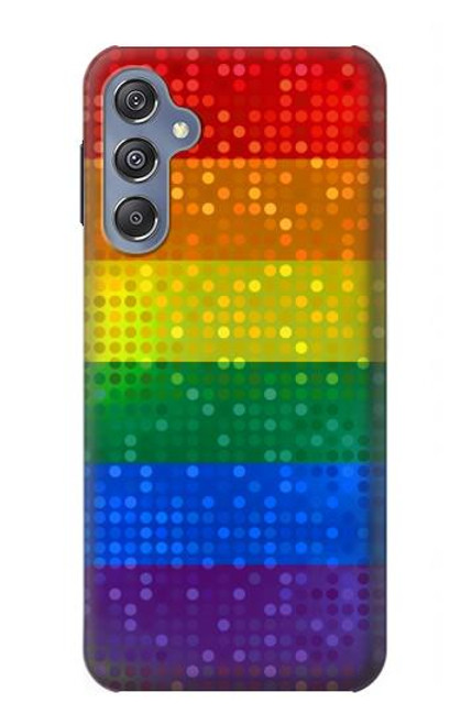 S2683 Rainbow LGBT Pride Flag Funda Carcasa Case para Samsung Galaxy M34 5G