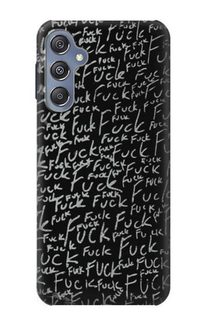 S3478 Funny Words Blackboard Funda Carcasa Case para Samsung Galaxy M34 5G