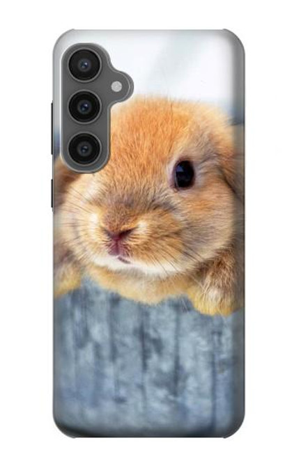 S0242 Cute Rabbit Funda Carcasa Case para Samsung Galaxy S23 FE