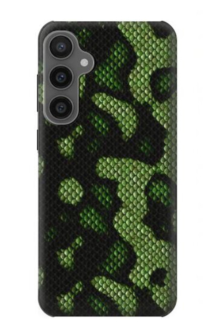 S2877 Green Snake Skin Graphic Printed Funda Carcasa Case para Samsung Galaxy S23 FE