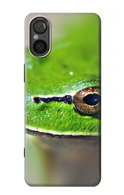 S3845 Green frog Funda Carcasa Case para Sony Xperia 5 V