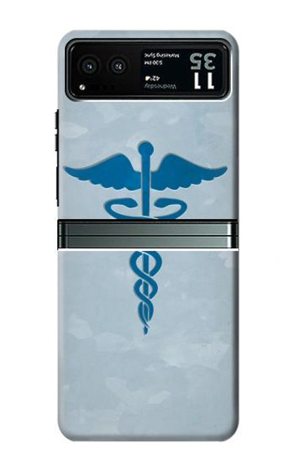 S2815 Medical Symbol Funda Carcasa Case para Motorola Razr 40
