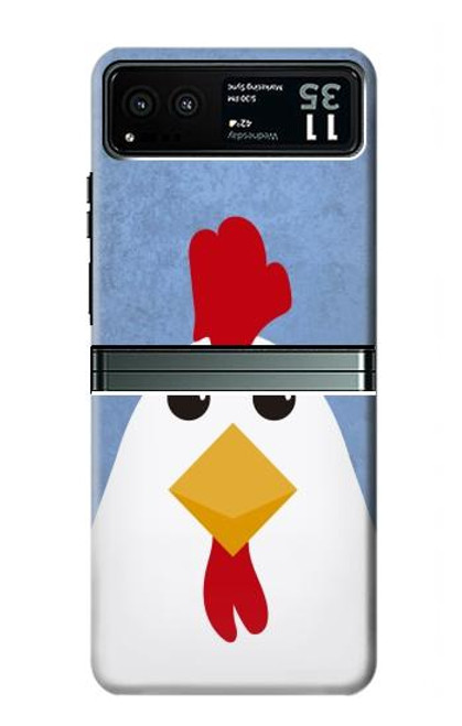 S3254 Chicken Cartoon Funda Carcasa Case para Motorola Razr 40