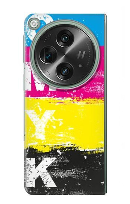 S3930 Cyan Magenta Yellow Key Funda Carcasa Case para OnePlus OPEN