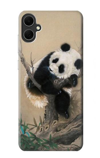 S2210 Panda Fluffy Art Painting Funda Carcasa Case para Samsung Galaxy A05