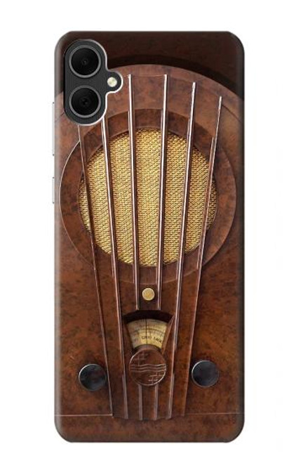 S2655 Vintage Bakelite Deco Radio Funda Carcasa Case para Samsung Galaxy A05