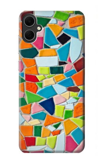 S3391 Abstract Art Mosaic Tiles Graphic Funda Carcasa Case para Samsung Galaxy A05