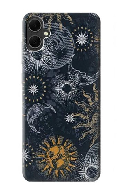 S3702 Moon and Sun Funda Carcasa Case para Samsung Galaxy A05