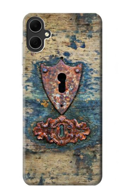 S3955 Vintage Keyhole Weather Door Funda Carcasa Case para Samsung Galaxy A05