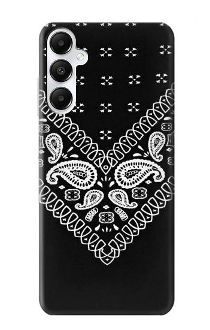 S3363 Bandana Black Pattern Funda Carcasa Case para Samsung Galaxy A05s