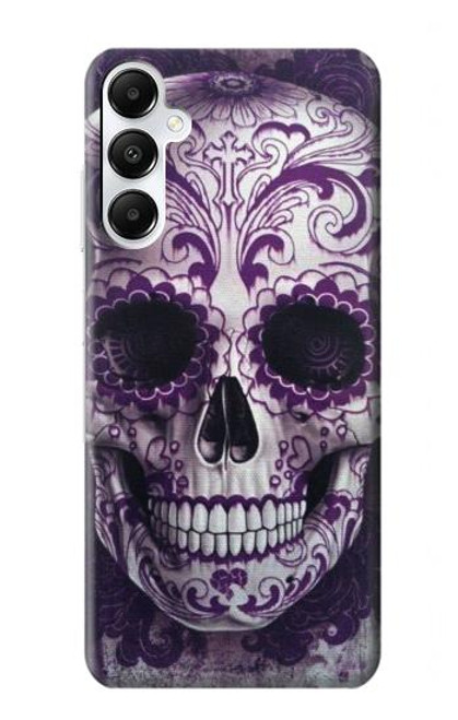S3582 Purple Sugar Skull Funda Carcasa Case para Samsung Galaxy A05s
