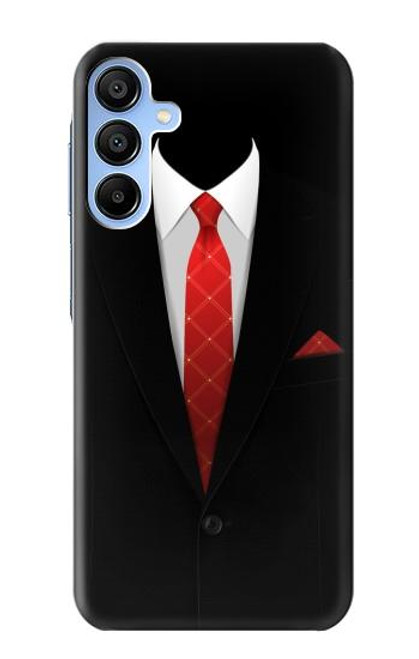 S1805 Black Suit Funda Carcasa Case para Samsung Galaxy A15 5G