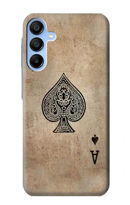 S2928 Vintage Spades Ace Card Funda Carcasa Case para Samsung Galaxy A15 5G