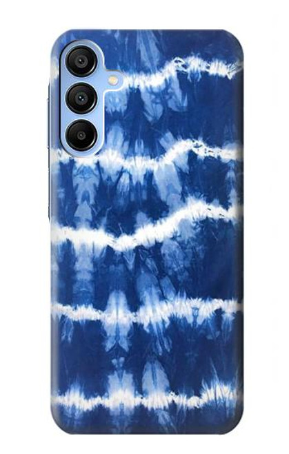 S3671 Blue Tie Dye Funda Carcasa Case para Samsung Galaxy A15 5G