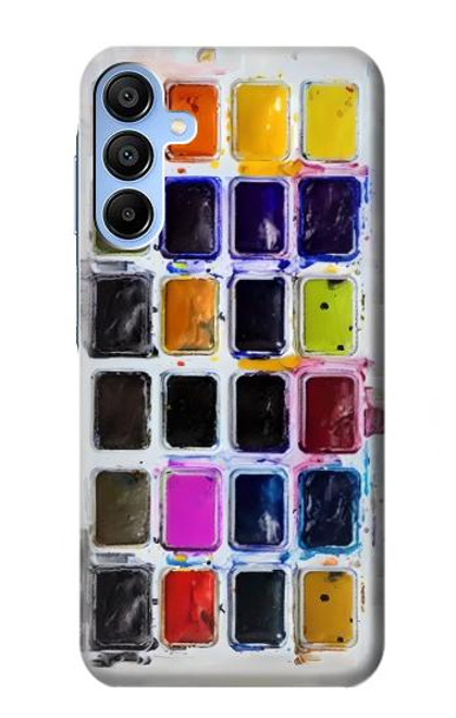 S3956 Watercolor Palette Box Graphic Funda Carcasa Case para Samsung Galaxy A15 5G
