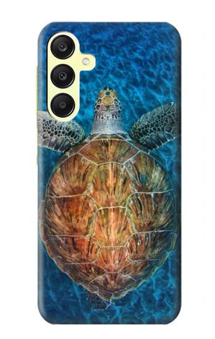 S1249 Blue Sea Turtle Funda Carcasa Case para Samsung Galaxy A25 5G