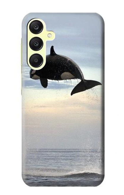 S1349 Killer whale Orca Funda Carcasa Case para Samsung Galaxy A25 5G