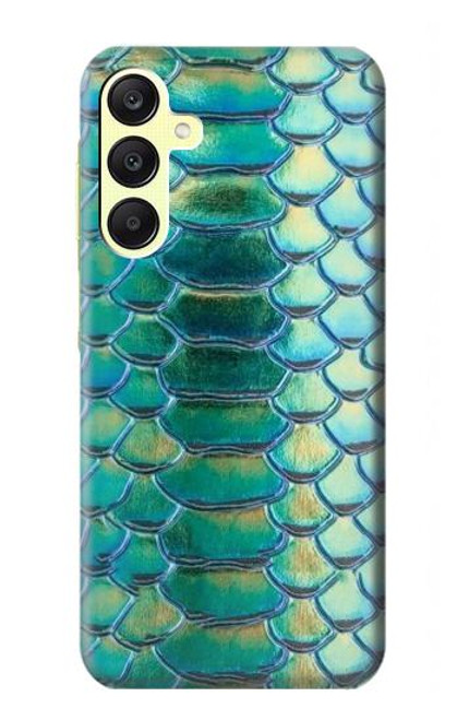 S3414 Green Snake Scale Graphic Print Funda Carcasa Case para Samsung Galaxy A25 5G