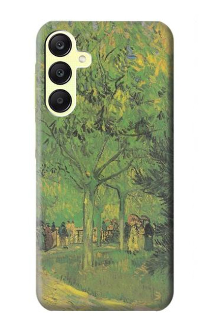 S3748 Van Gogh A Lane in a Public Garden Funda Carcasa Case para Samsung Galaxy A25 5G