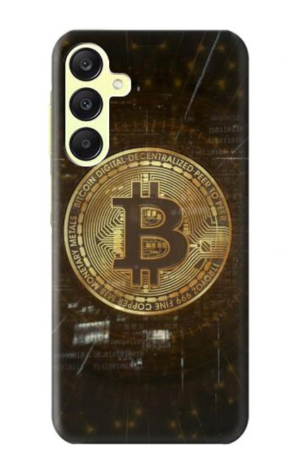 S3798 Cryptocurrency Bitcoin Funda Carcasa Case para Samsung Galaxy A25 5G