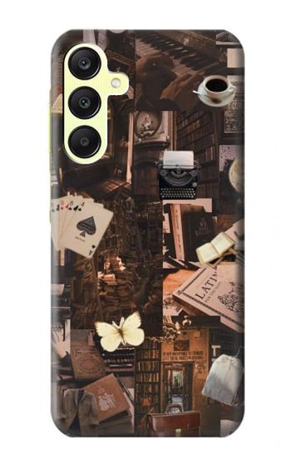 S3877 Dark Academia Funda Carcasa Case para Samsung Galaxy A25 5G