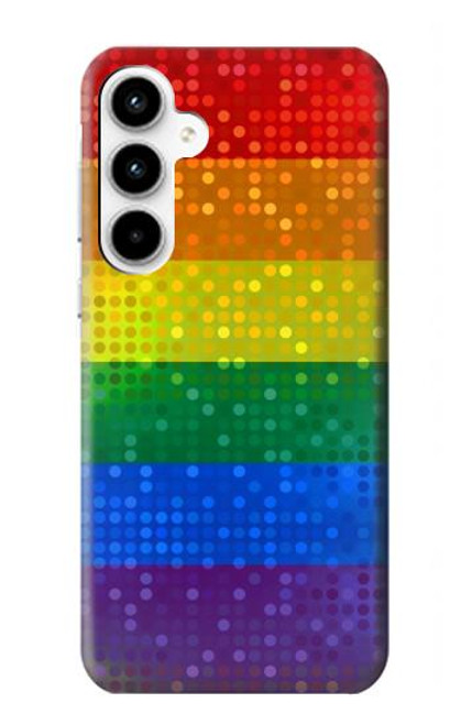 S2683 Rainbow LGBT Pride Flag Funda Carcasa Case para Samsung Galaxy A35 5G