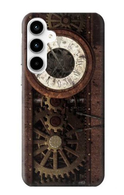 S3221 Steampunk Clock Gears Funda Carcasa Case para Samsung Galaxy A35 5G