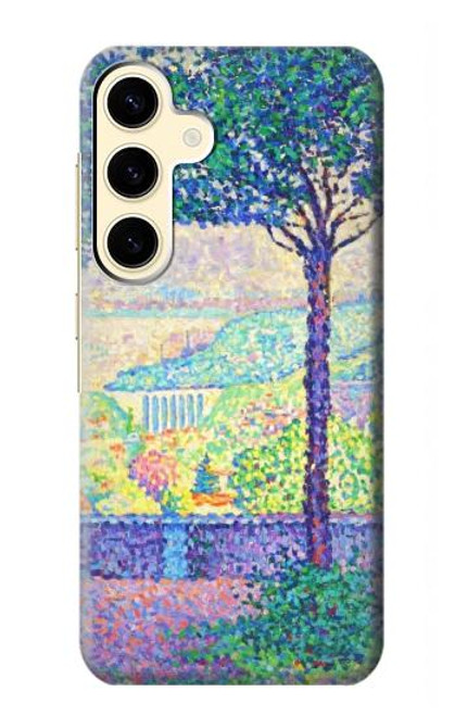 S3349 Paul Signac Terrace of Meudon Funda Carcasa Case para Samsung Galaxy S24