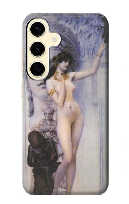 S3353 Gustav Klimt Allegory of Sculpture Funda Carcasa Case para Samsung Galaxy S24