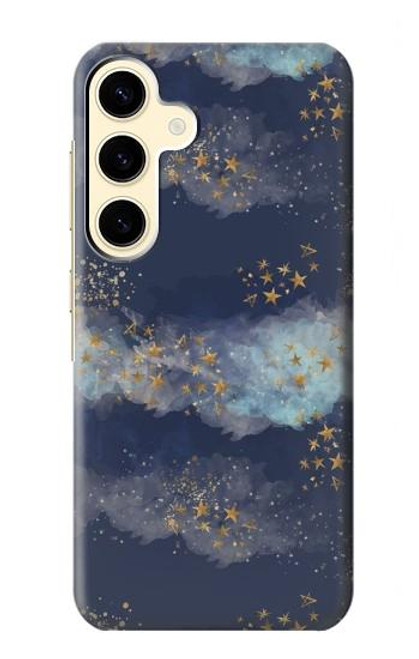 S3364 Gold Star Sky Funda Carcasa Case para Samsung Galaxy S24