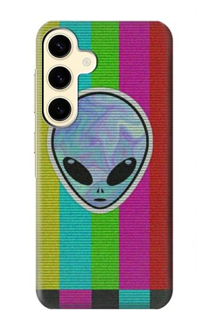 S3437 Alien No Signal Funda Carcasa Case para Samsung Galaxy S24