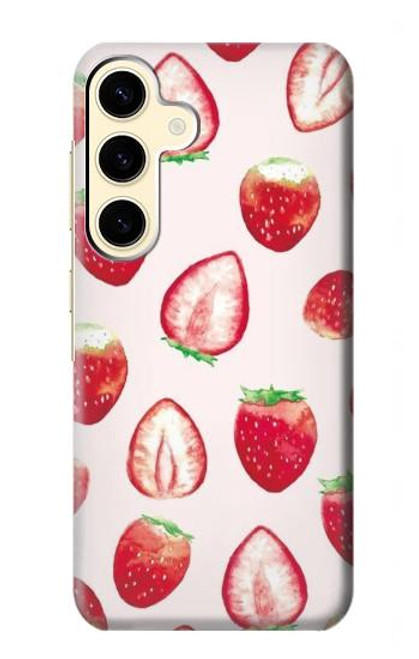 S3481 Strawberry Funda Carcasa Case para Samsung Galaxy S24