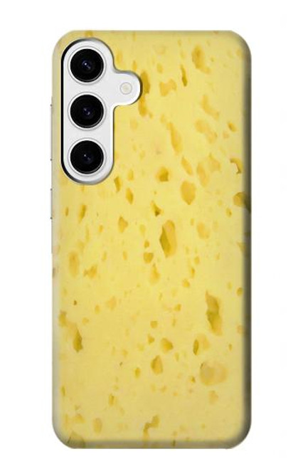 S2913 Cheese Texture Funda Carcasa Case para Samsung Galaxy S24 Plus