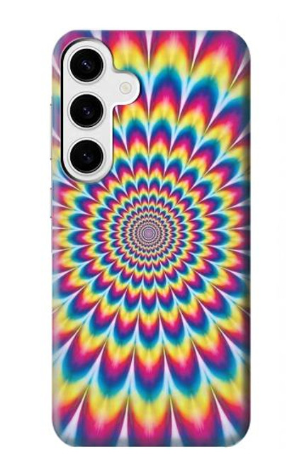 S3162 Colorful Psychedelic Funda Carcasa Case para Samsung Galaxy S24 Plus