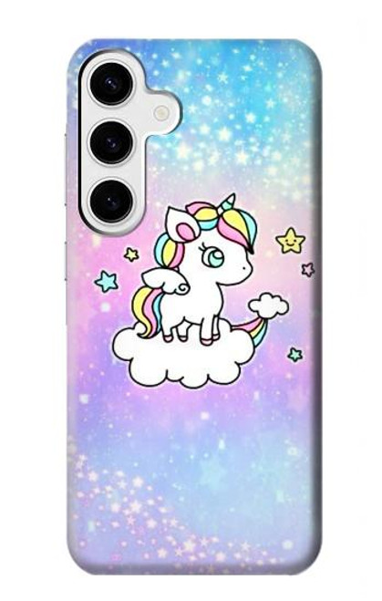 S3256 Cute Unicorn Cartoon Funda Carcasa Case para Samsung Galaxy S24 Plus