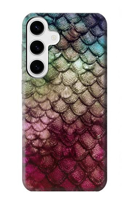 S3539 Mermaid Fish Scale Funda Carcasa Case para Samsung Galaxy S24 Plus